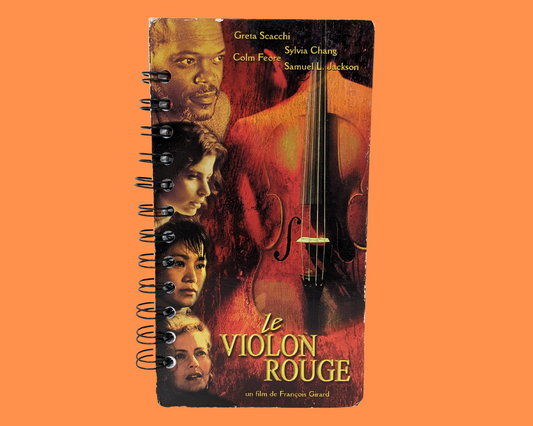 Le Violon Rouge VHS Movie Notebook