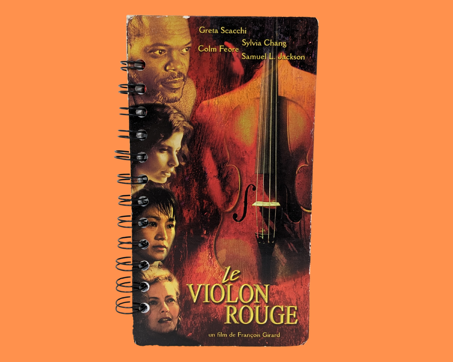 The Red Violin VHS Movie Notebook