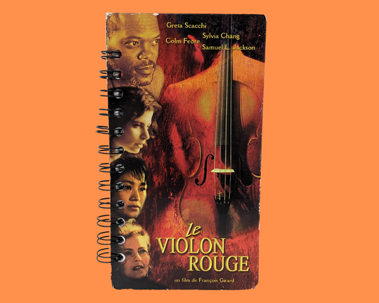 The Red Violin VHS Movie Notebook