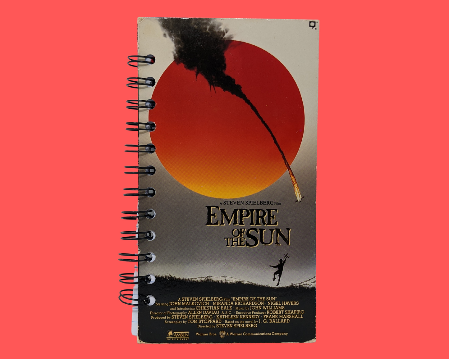 Cahier de film VHS Empire of the Sun