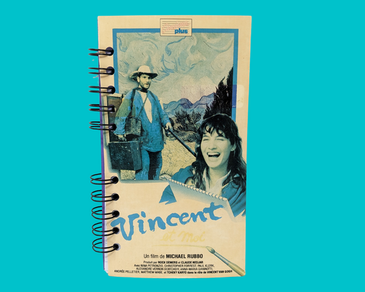 Vincent VHS Movie Notebook