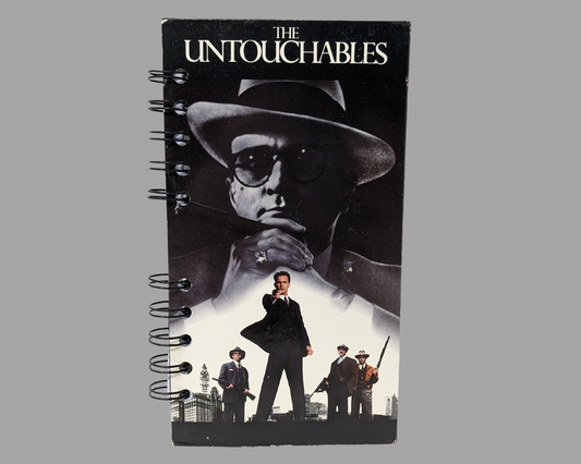 The Untouchables VHS Movie Notebook