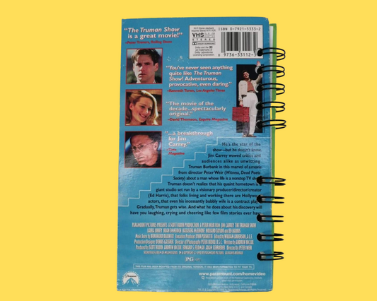 The Truman Show VHS Movie Notebook