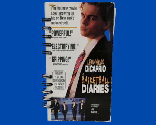 The Basketball Diaries VHS Movie Notebook