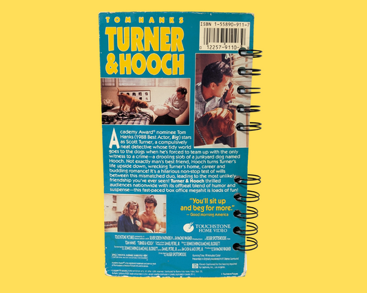 Cahier de film VHS Turner &amp; Hooch