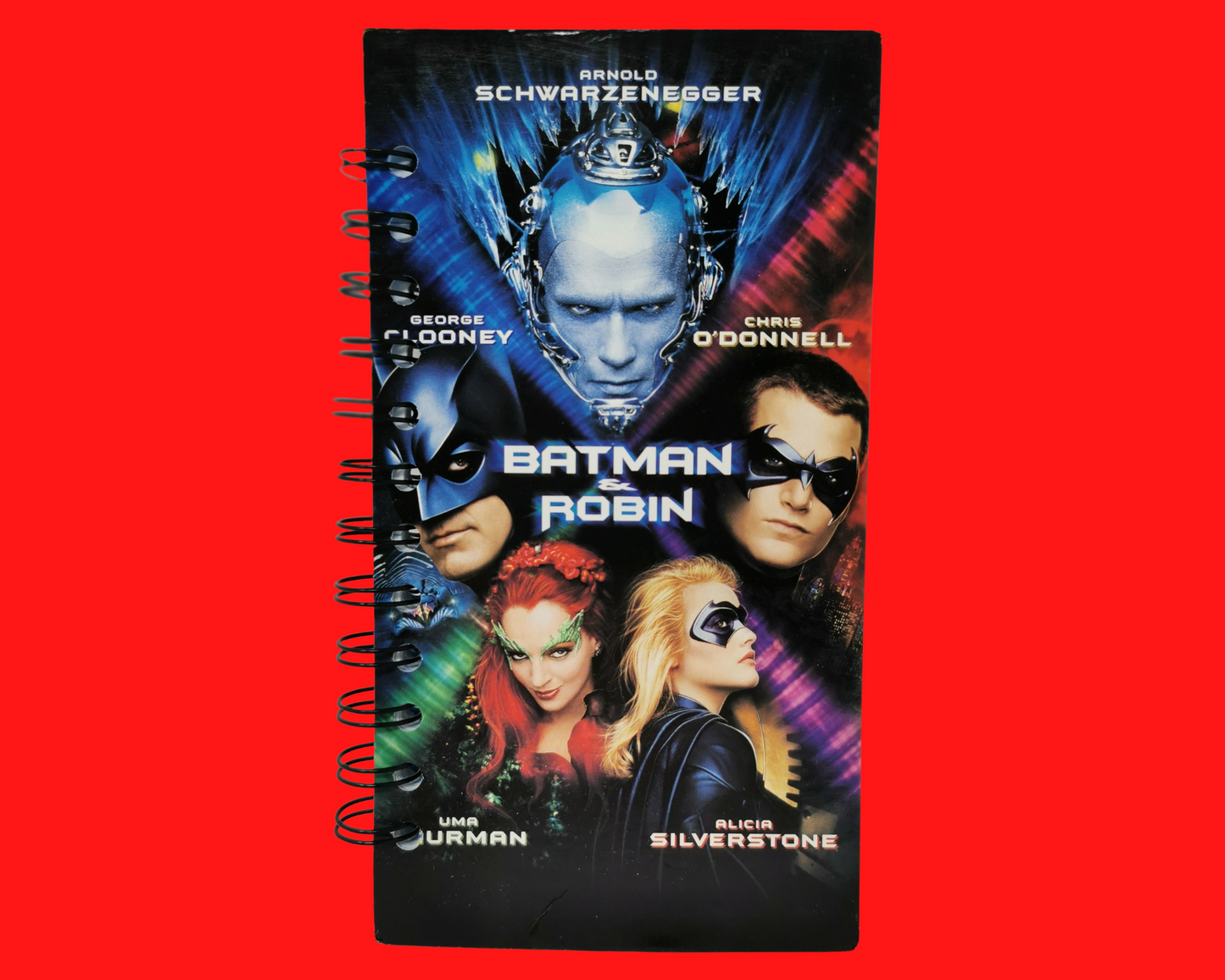 Batman & Robin VHS Movie Notebook