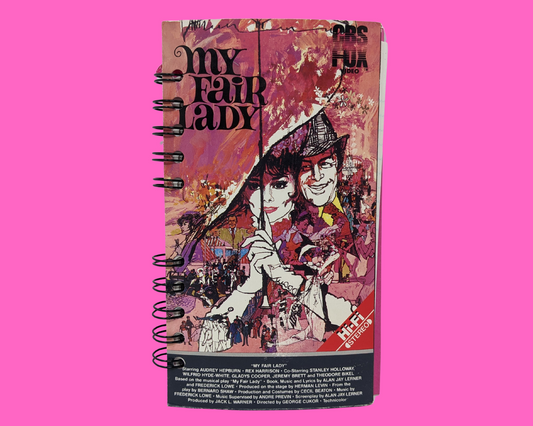 My Fair Lady VHS Movie Notebook