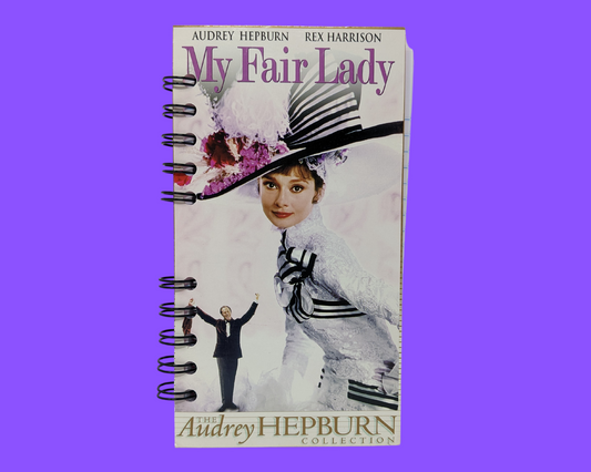 My Fair Lady VHS Movie Notebook