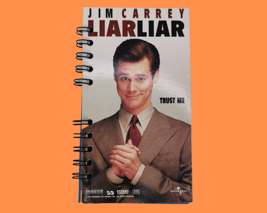 Liar Liar VHS Movie Notebook