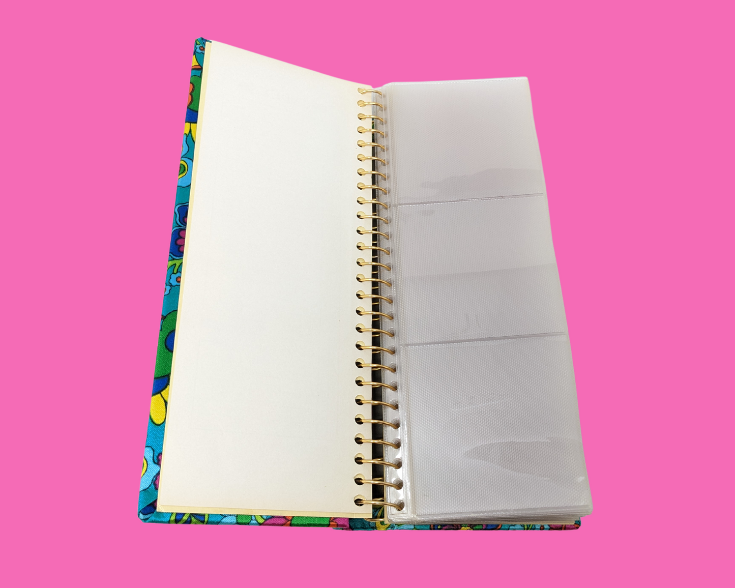 Vintage 1960's Groovy, Colourful, Floral Polaroid Photo Album