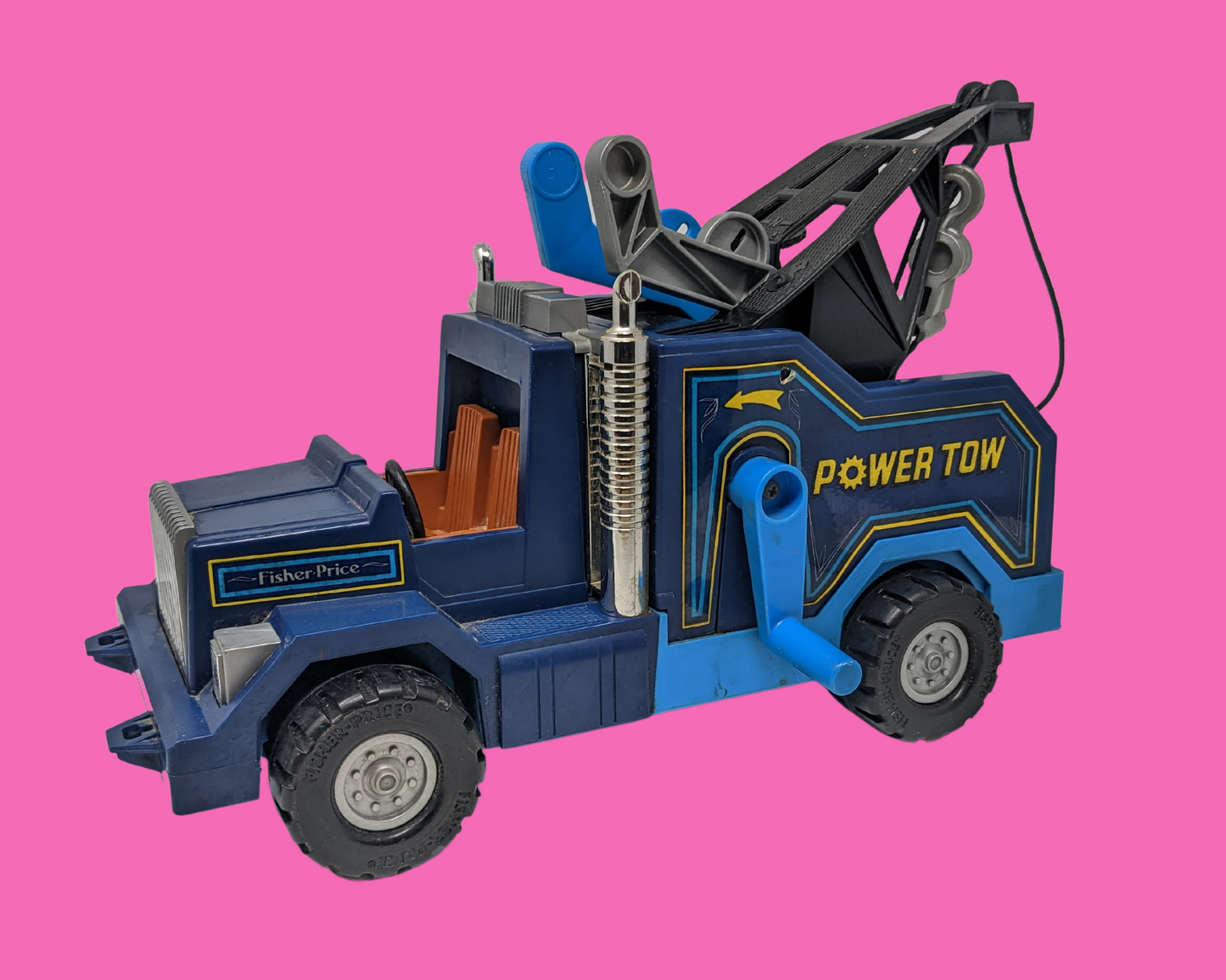 Vintage 1982's Power Tow Truck Fisher Price