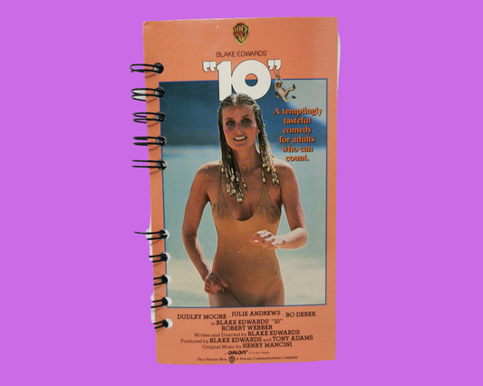 10 Cahier de film VHS