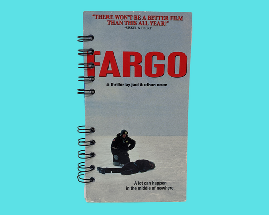 Fargo VHS Movie Notebook