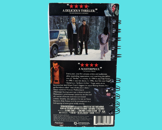 Fargo VHS Movie Notebook