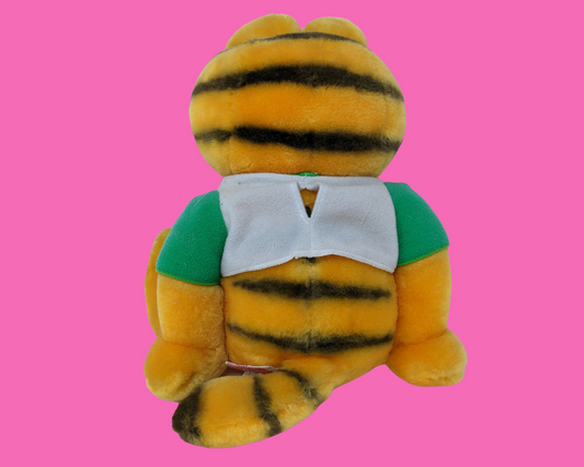 Vintage 1980's Garfield Plush Piggy Bank