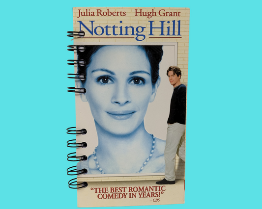 Notting Hill VHS Movie Notebook