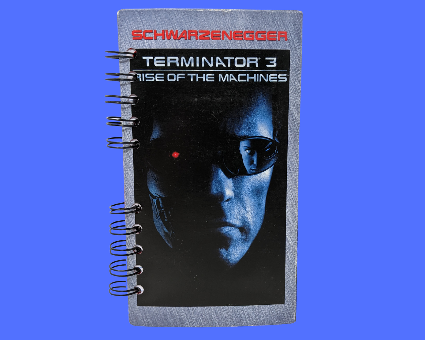 Terminator 3 The Rise Of The Machines VHS Movie Notebook