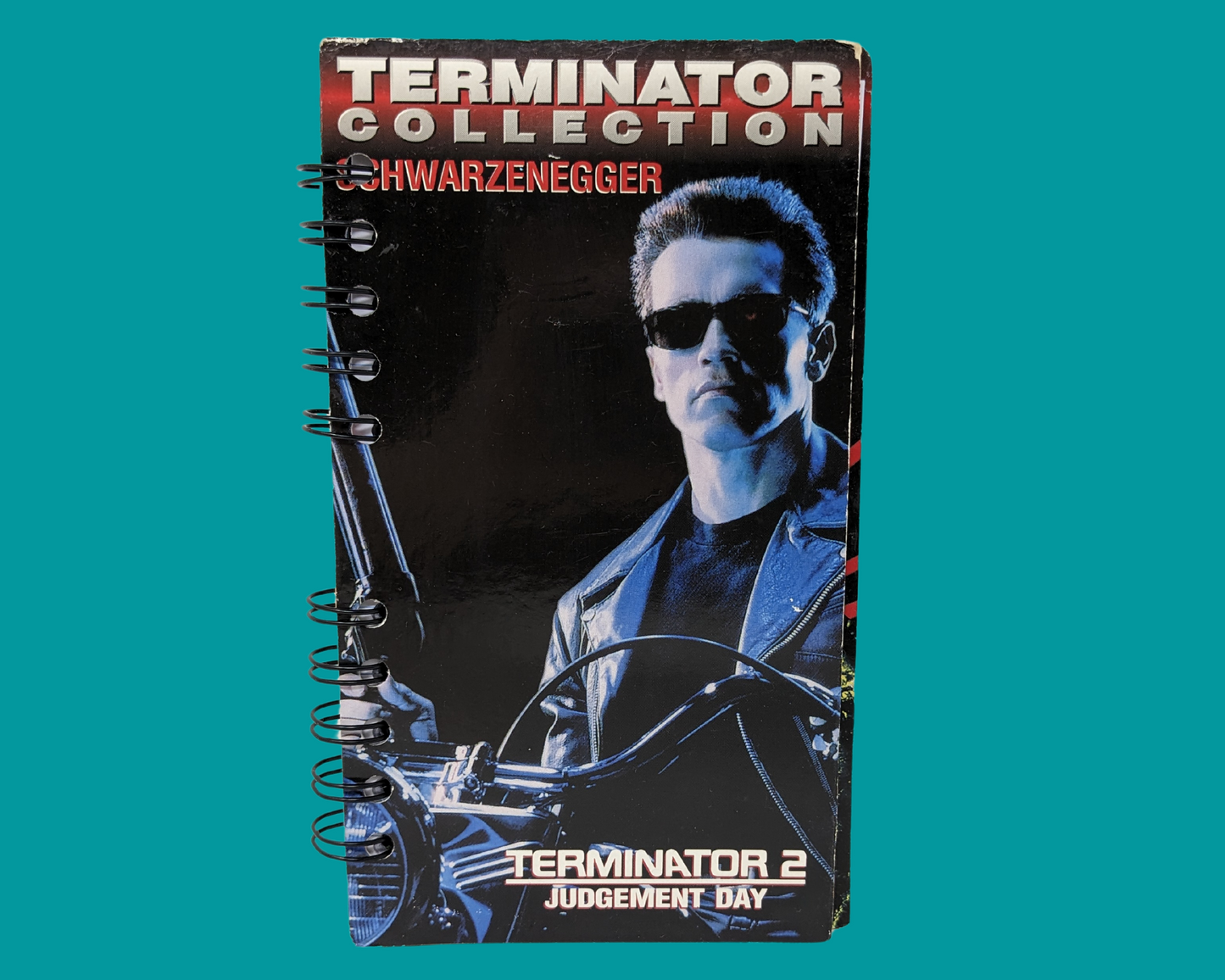 Terminator 2 Jugement Day VHS Movie Notebook