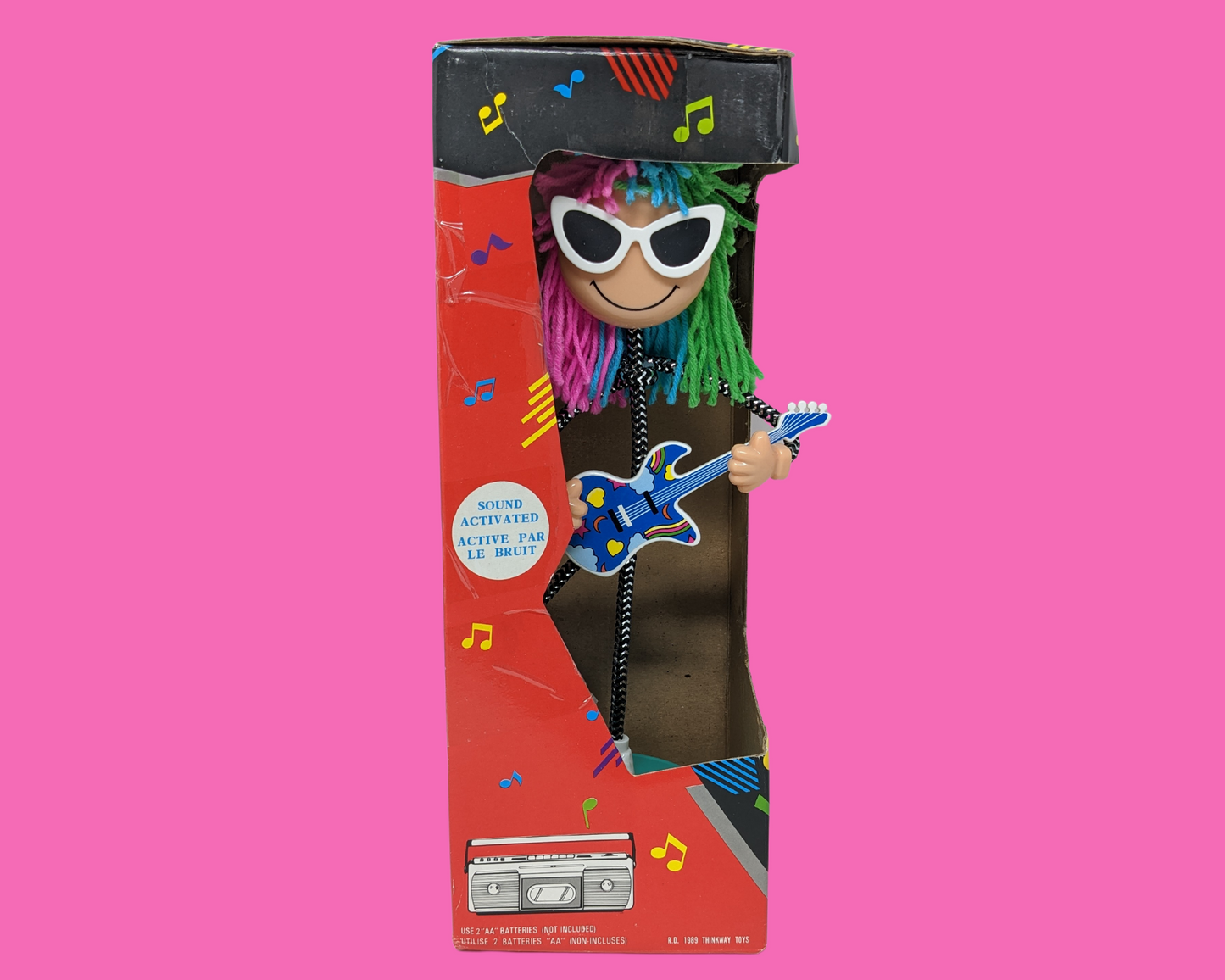 Vintage 1989's The Dancing Doll with Original Packaging, Functional
