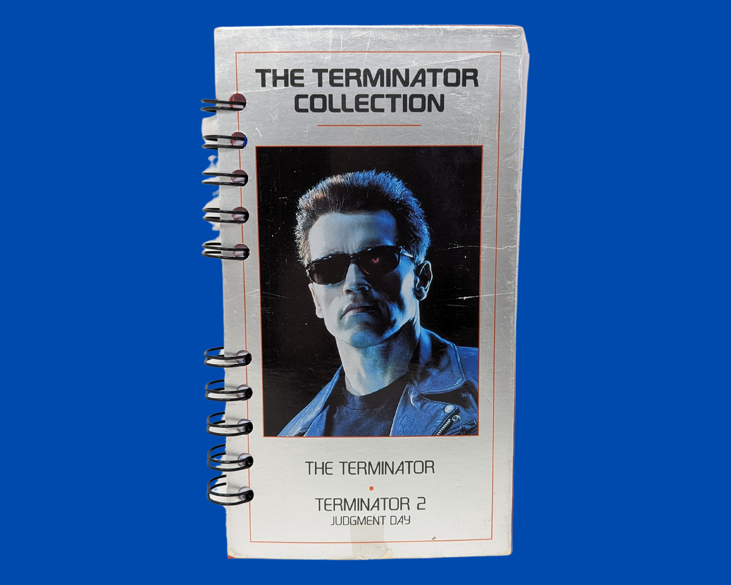 Terminator 2 Jugement Day VHS Movie Notebook