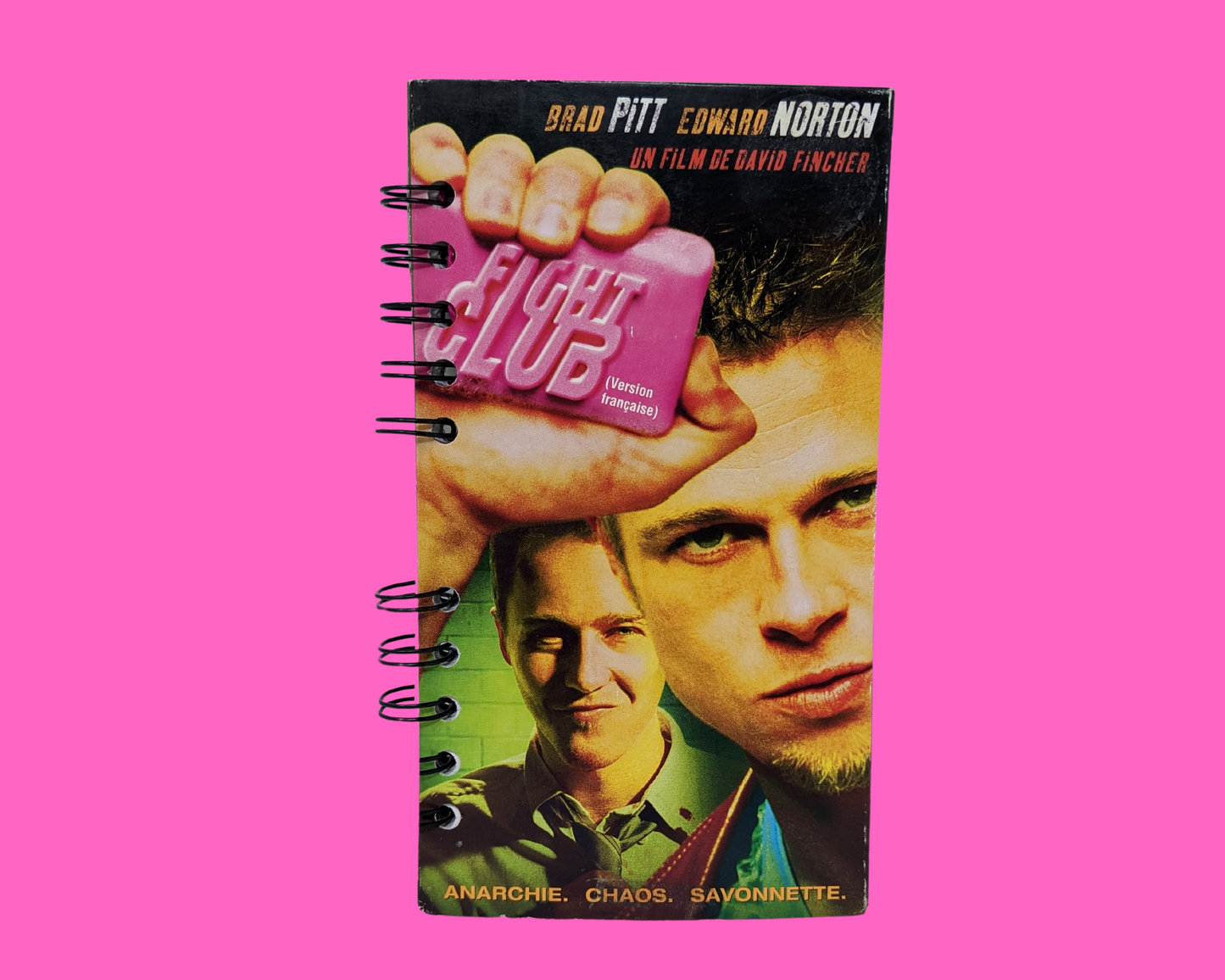 Cahier de film VHS Fight Club