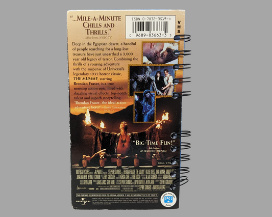 Cahier de film VHS Momie