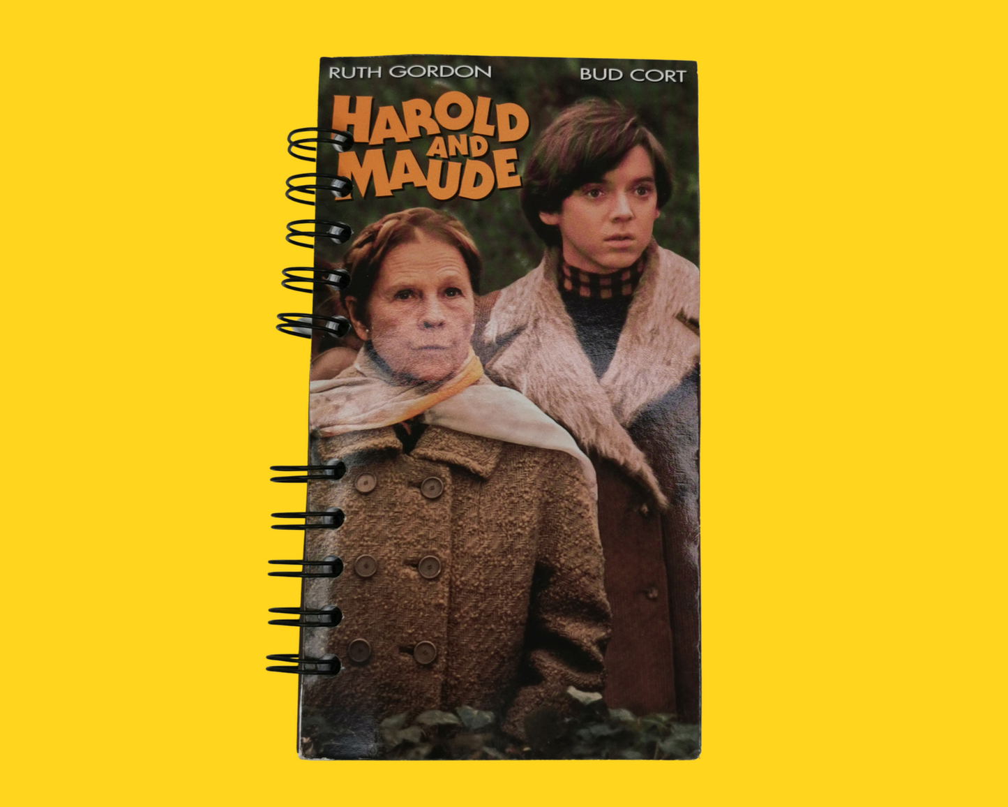 Harold And Maude VHS Movie Notebook