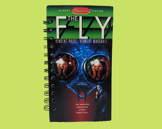 The Fly VHS Movie Notebook