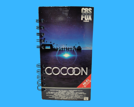 Cocoon VHS Movie Notebook